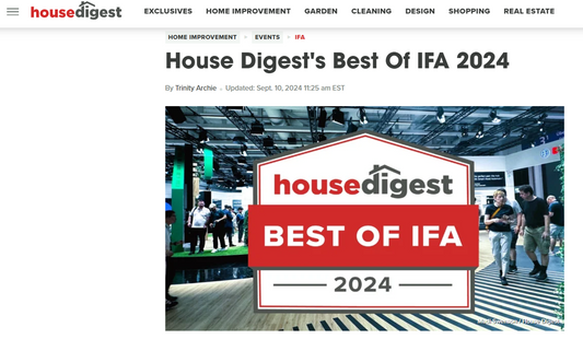 Our latest product, the F600, has been featured as a “Best of IFA 2024” by House Digest Static Media