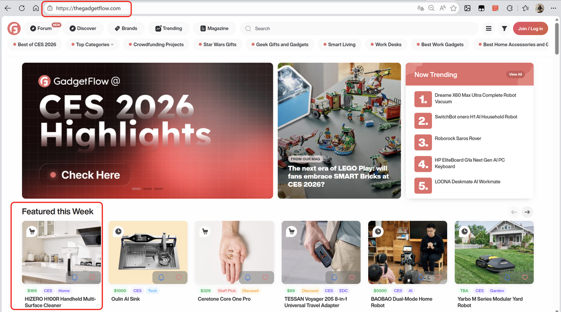 The HIZERO H100R’s recommendation on Gadget Flow is now ranked #1 on Gadget Flow’s official website