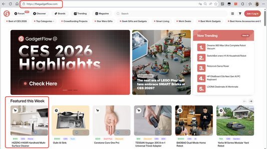 The HIZERO H100R’s recommendation on Gadget Flow is now ranked #1 on Gadget Flow’s official website