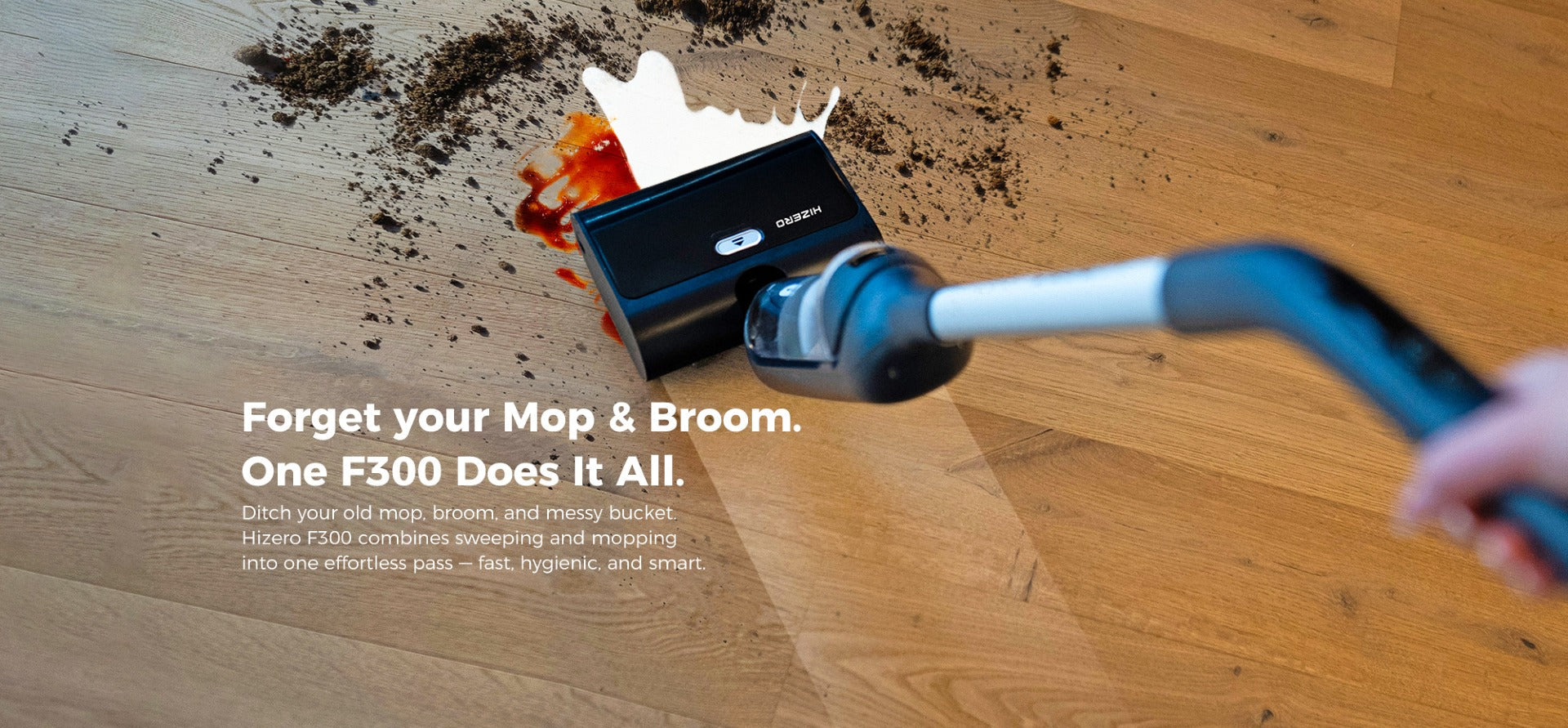 HIZERO F300 All-In-One Hard Floor Cleaner – Hizero Inc.