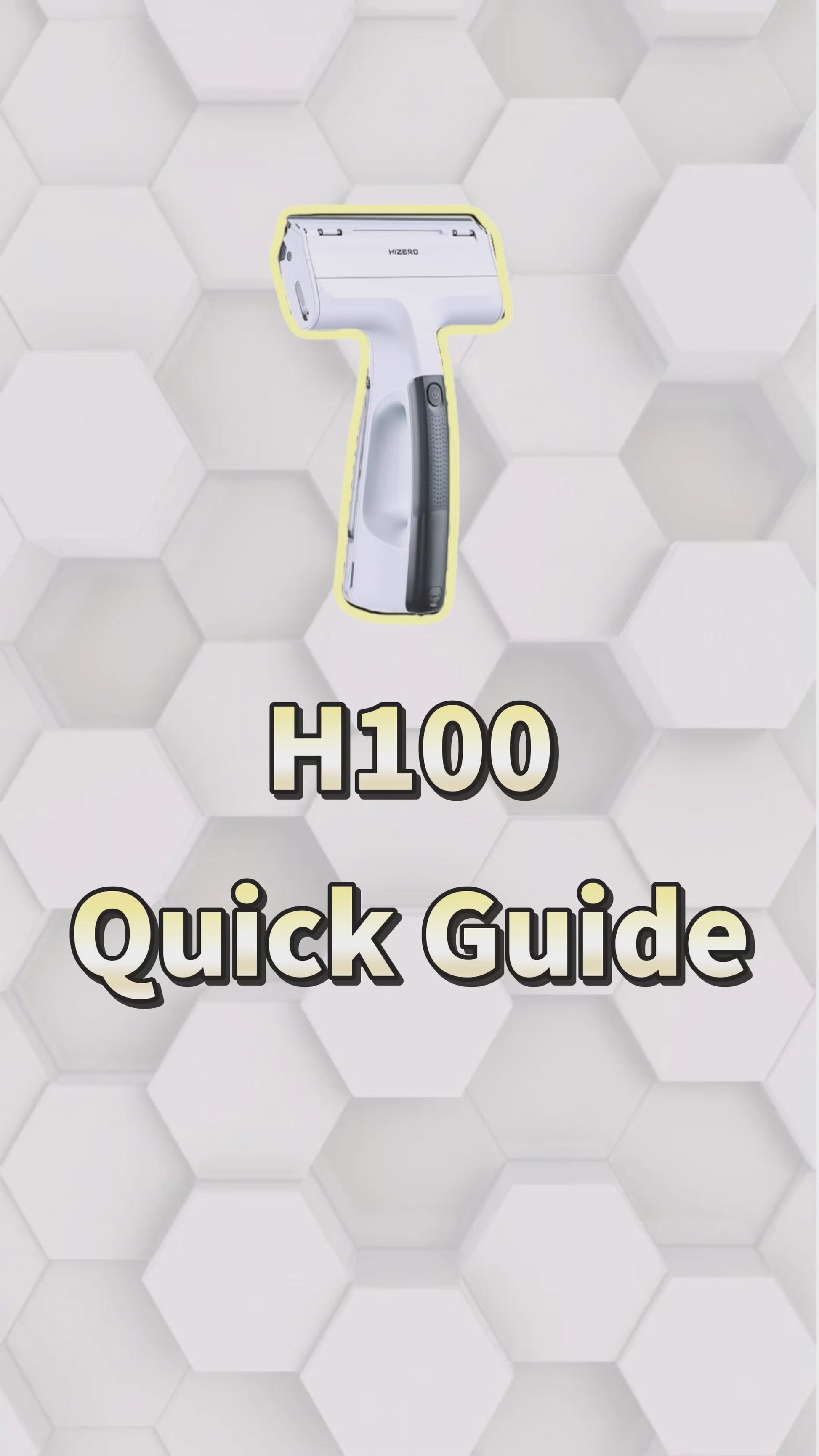 HIZERO Handheld Multi-Surface Cleaner