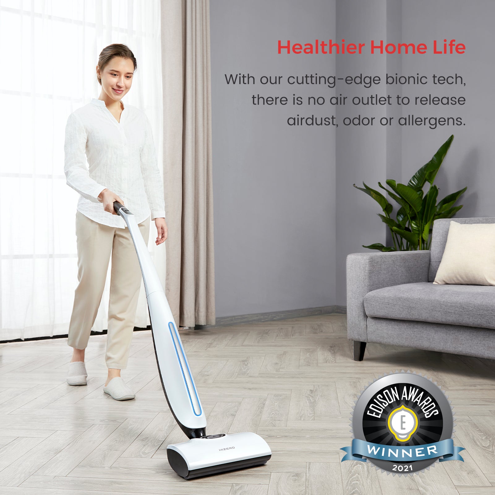 Hizero Bionic Mop Hard Floor Cleaner